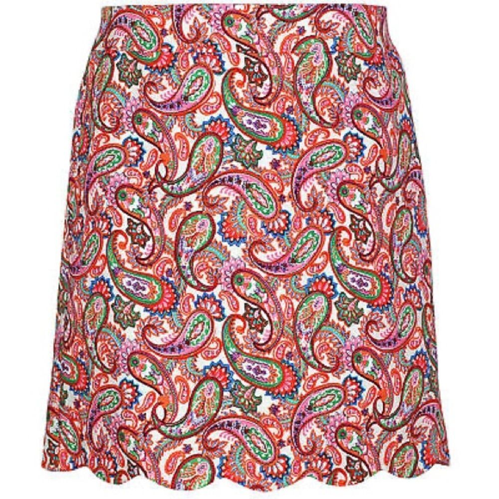 Talbots Multicolor Paisley Pattern skirt